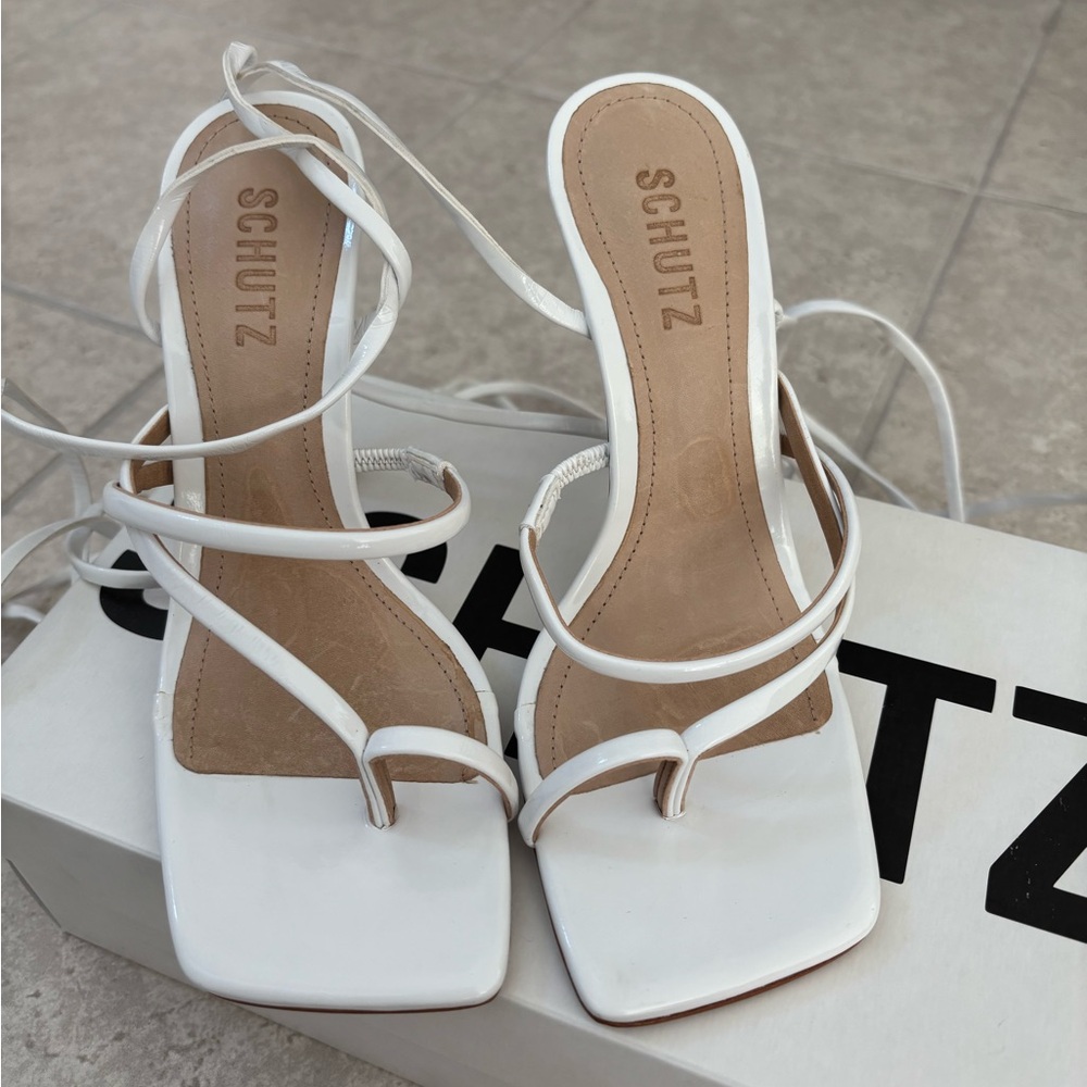 Schutz Strappy Heels